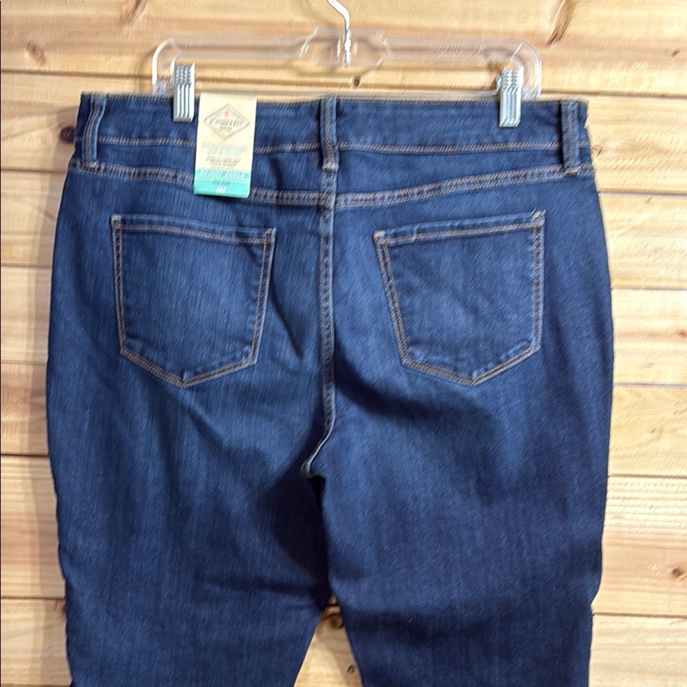 St. John's Bay Women's Skinny Jeans - Midnight - Picture 8 of 14